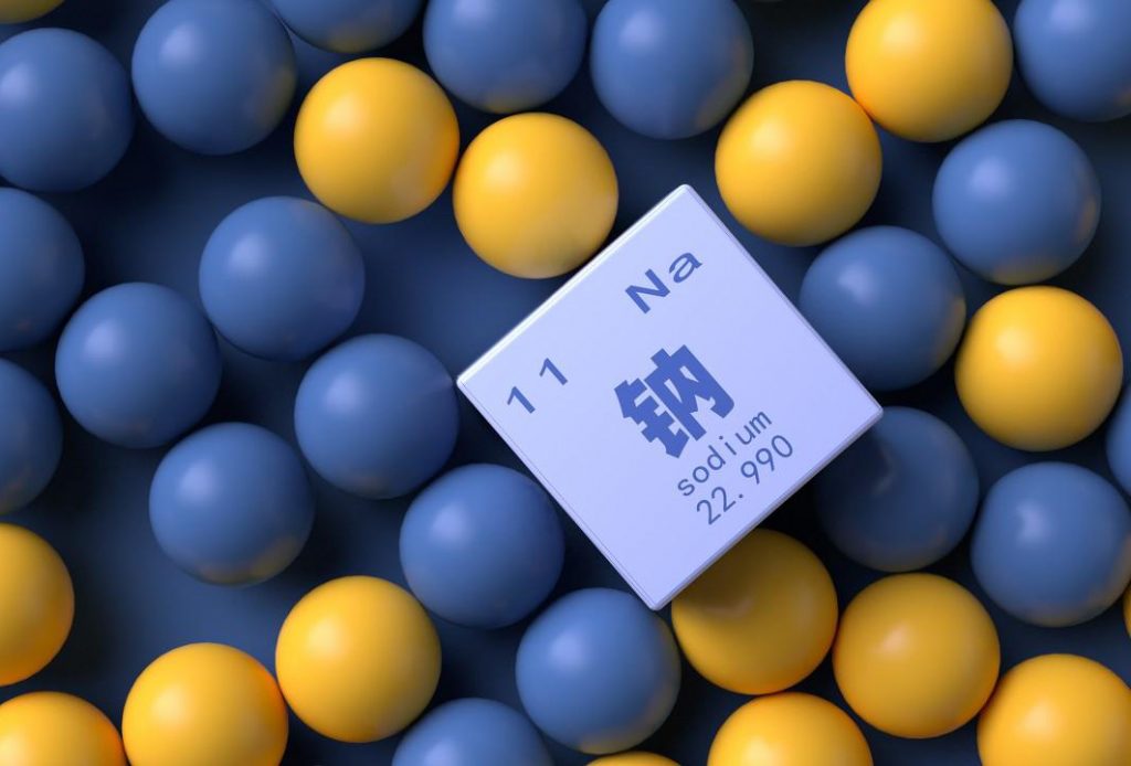 Sodium-ion Battery Anode Na2Fe2(SO4)3 @Alumina Composite Materials and Preparation Method