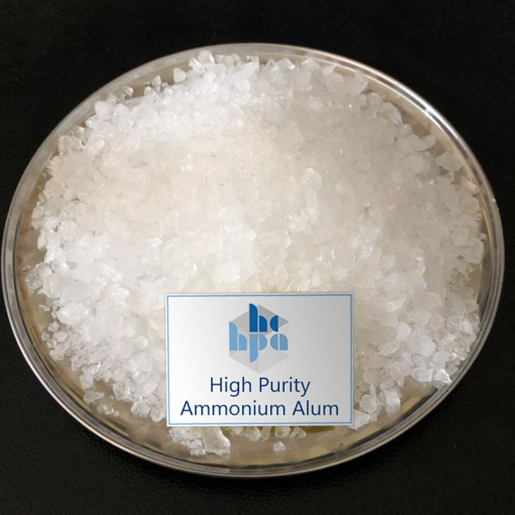 High Purity Ammonium Alum, 高纯硫酸铝铵